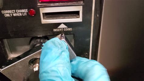 how to break into steel enforced box around vending machine|how to open vending machine pin count.